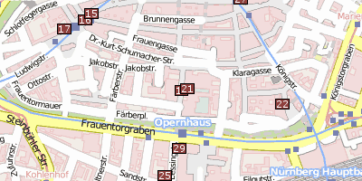 Straße der Menschenrechte Nürnberg Stadtplan