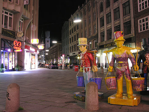 Altstadt bei Nacht - Hamburg (Hamburg)