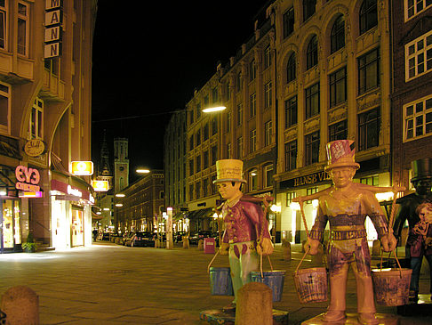 Altstadt bei Nacht - Hamburg (Hamburg)