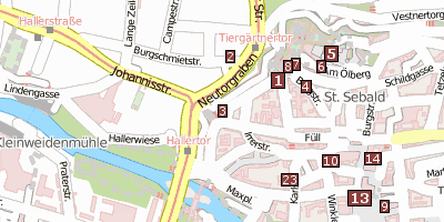 Neutor  Stadtplan